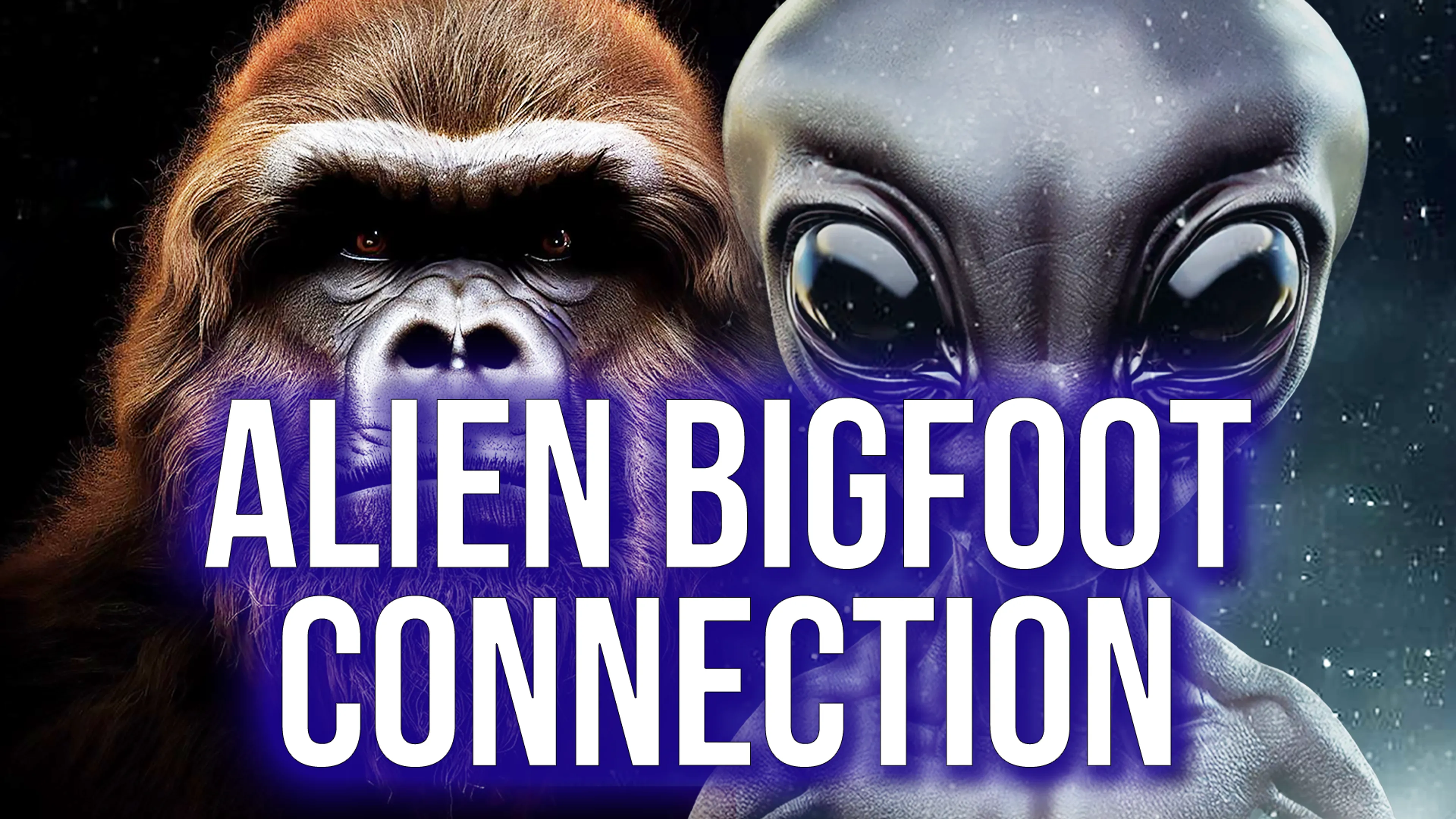 Alien Bigfoot Connection poster